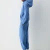 Pantalon de jogging oversize en molleton confortable avec fermeture éclair