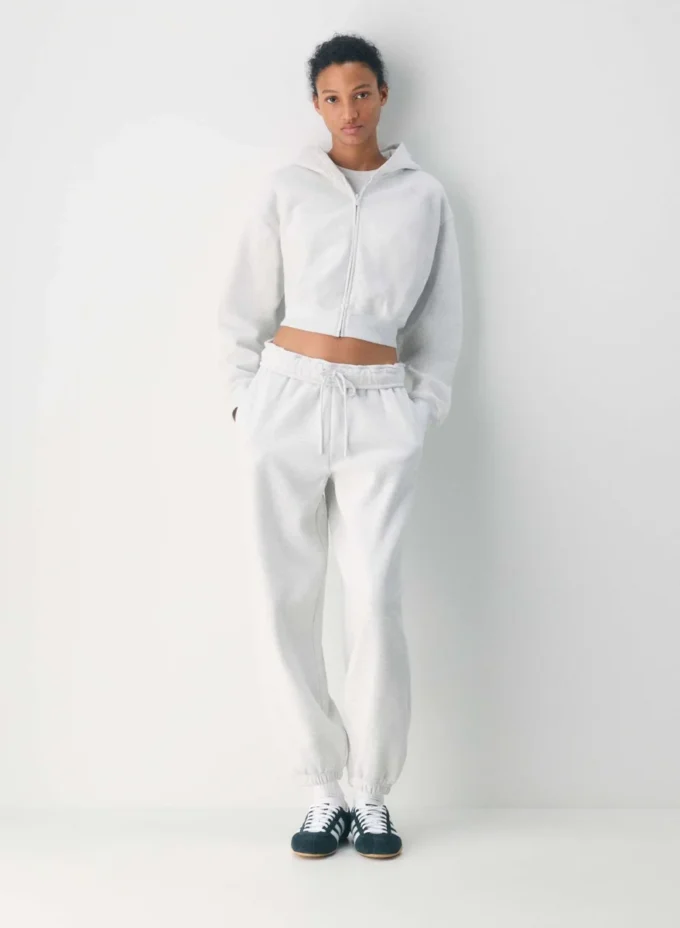 Pantalon de jogging oversize en molleton Sweatfleece Mega Baggy Fold-over