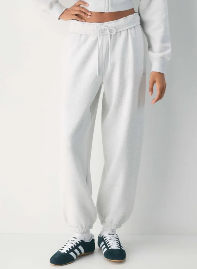 Pantalon de jogging oversize en molleton Sweatfleece Mega Baggy Fold-over