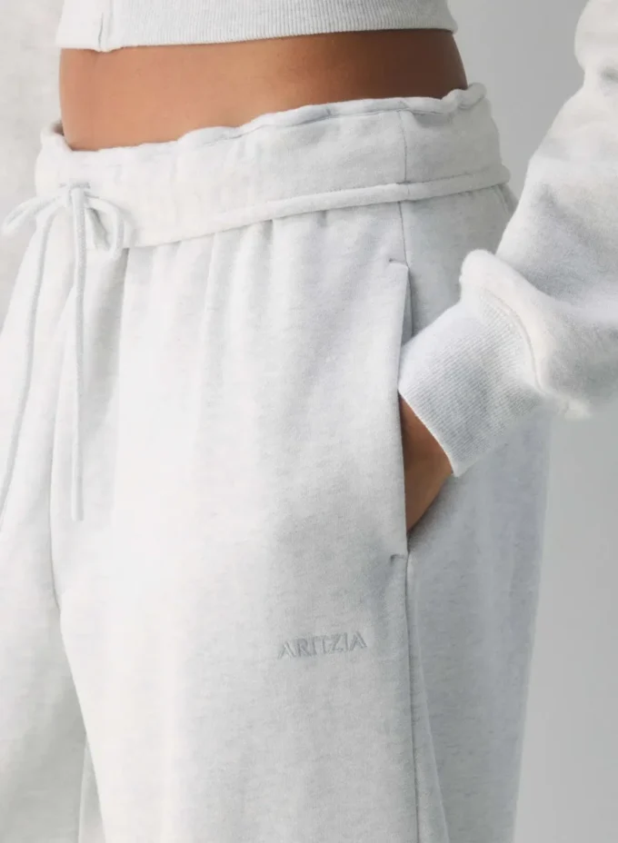 Pantalon de jogging oversize en molleton Sweatfleece Mega Baggy Fold-over