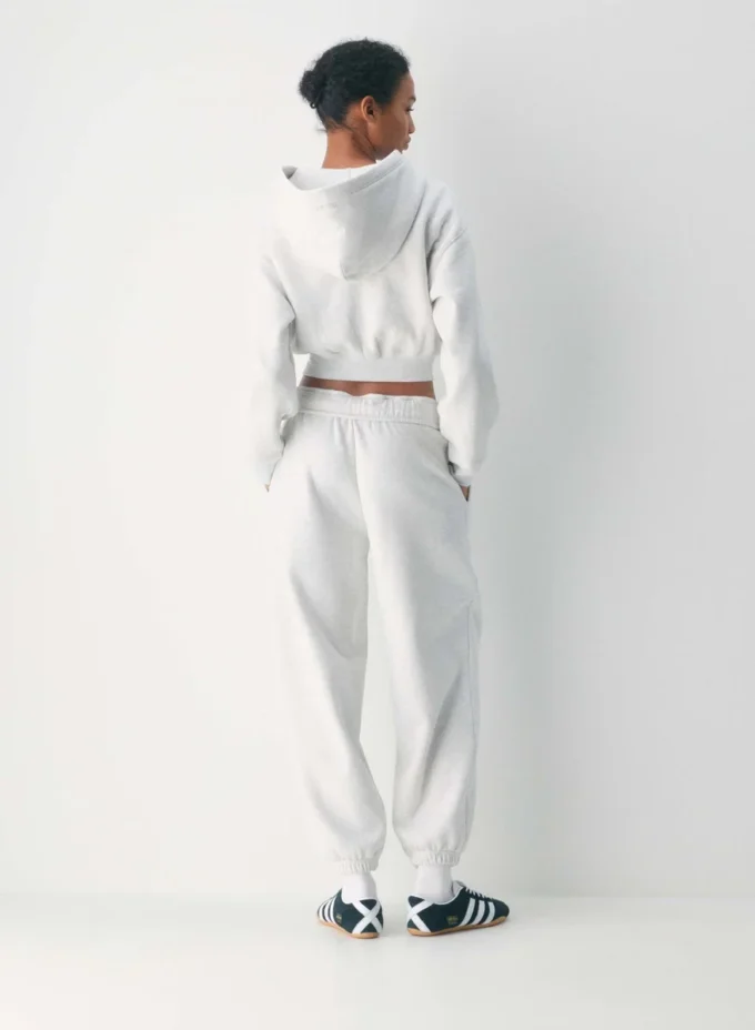 Pantalon de jogging oversize en molleton Sweatfleece Mega Baggy Fold-over