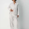 Pantalon de pyjama en popeline Laze