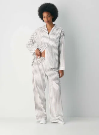 Pantalon de pyjama en popeline Laze