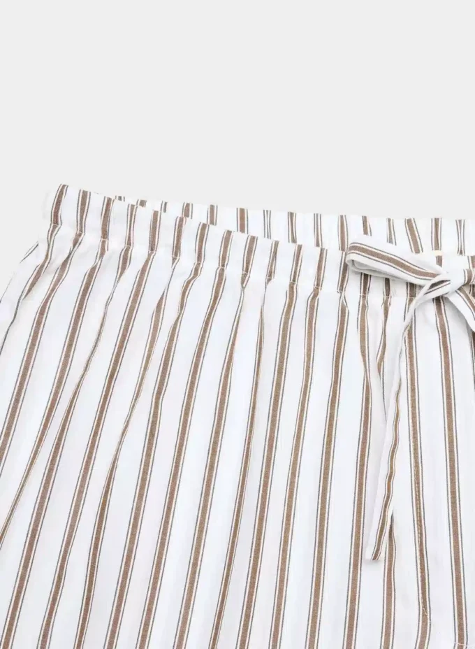 Pantalon de pyjama en popeline Laze