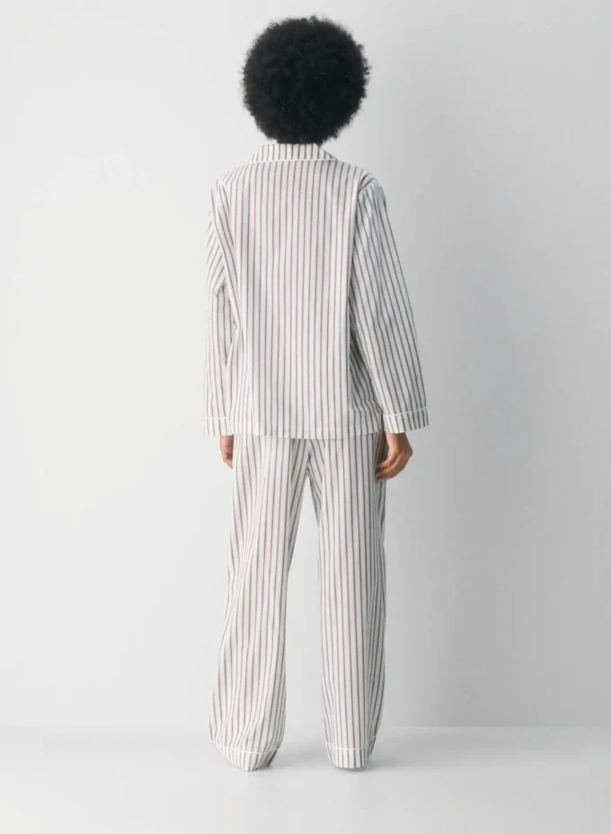 Pantalon de pyjama en popeline Laze