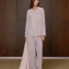 Pantalon de pyjama en popeline Laze