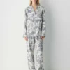 Pantalon de pyjama en soie Nightside