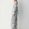 Pantalon de pyjama en soie Nightside