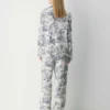 Pantalon de pyjama en soie Nightside