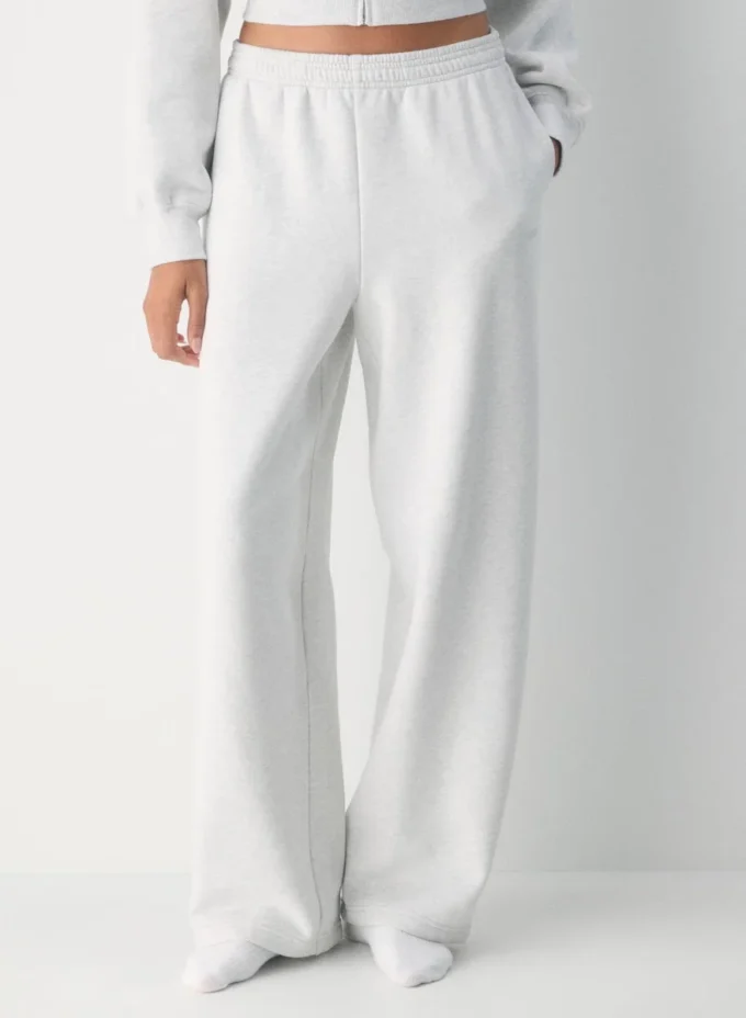 Pantalon de survêtement boyfriend confortable en molleton