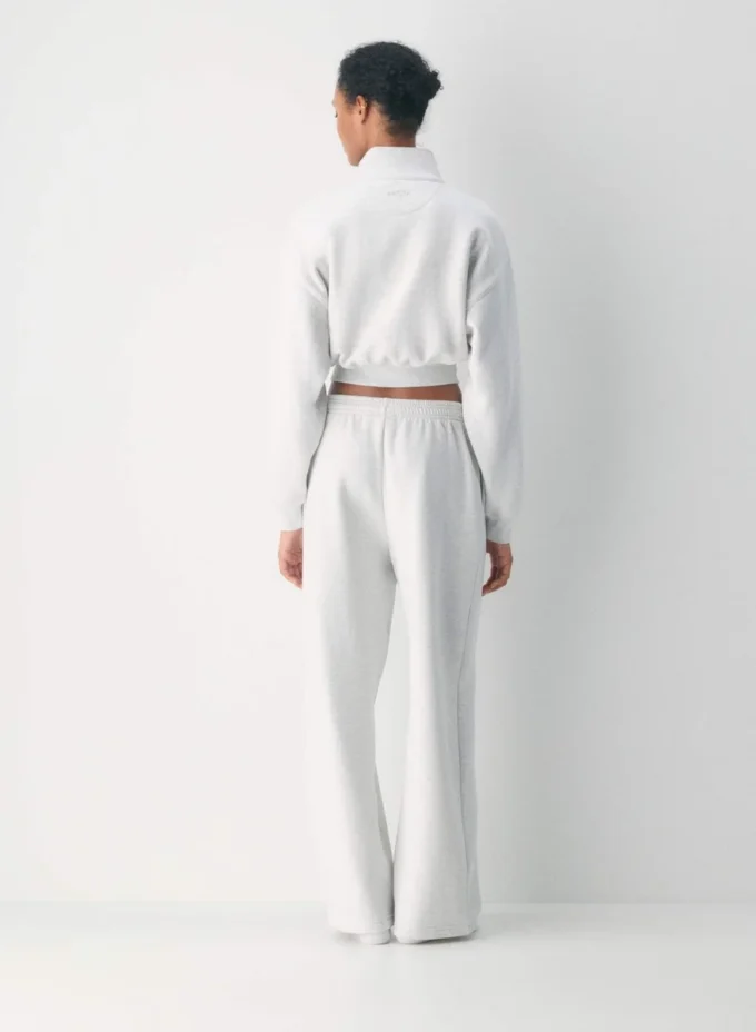 Pantalon de survêtement boyfriend confortable en molleton