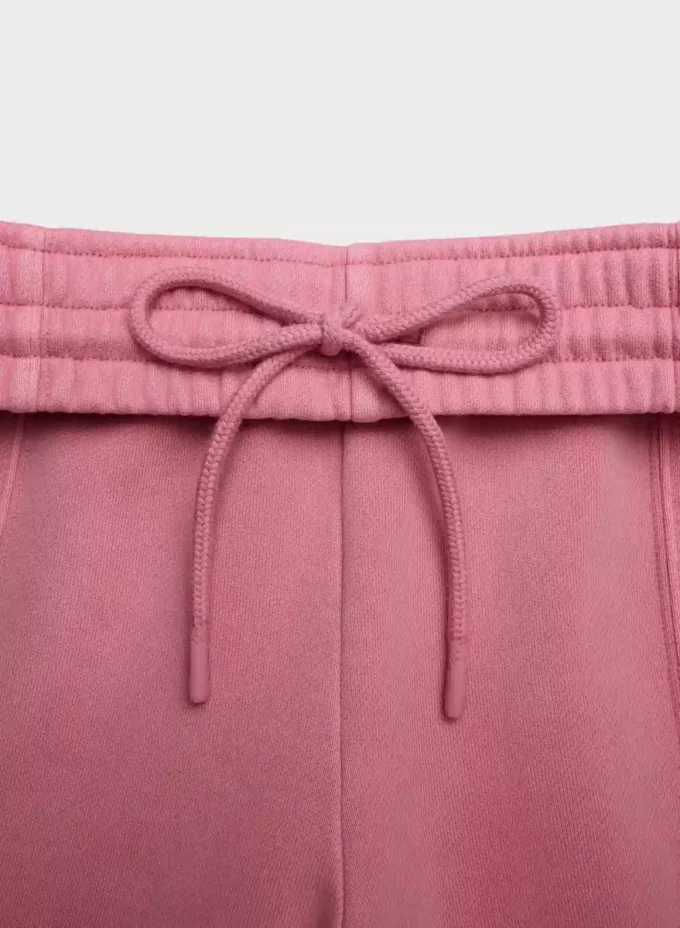 Pantalon de survêtement à coutures boyfriend en molleton douillet