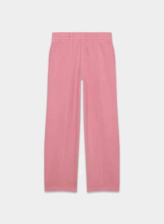 Pantalon de survêtement à coutures boyfriend en molleton douillet