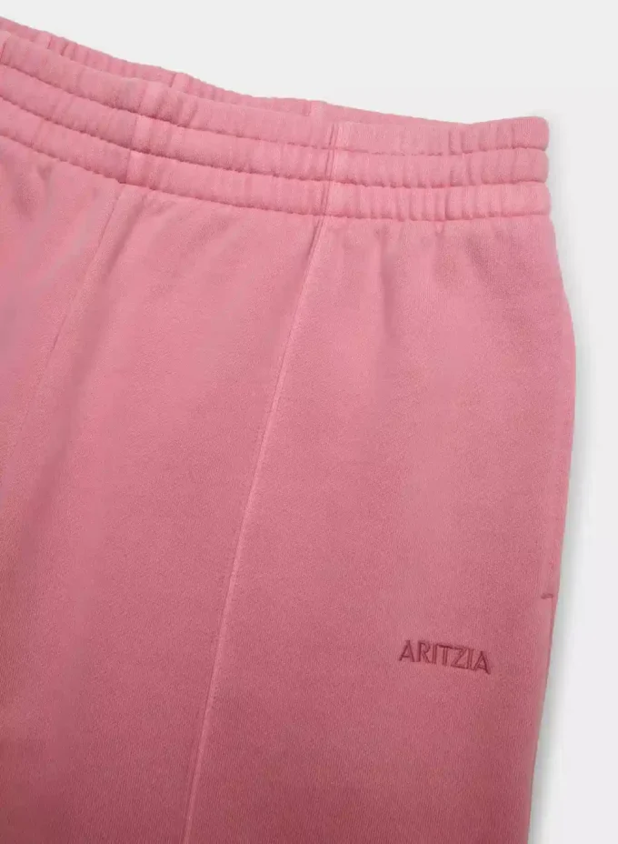 Pantalon de survêtement à coutures boyfriend en molleton douillet