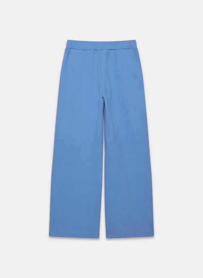 Pantalon de survêtement à larges bandes en molleton douillet