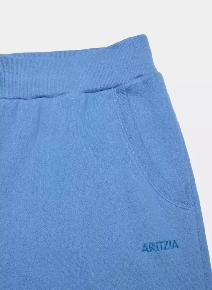 Pantalon de survêtement à larges bandes en molleton douillet