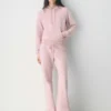 Pantalon de survêtement évasé en molleton douillet