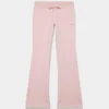 Pantalon de survêtement évasé en molleton douillet