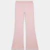 Pantalon de survêtement évasé en molleton douillet