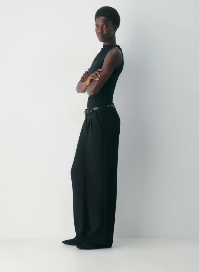 Pantalon Effortless Pant™ Curve-Fit taille basse – Crepette™