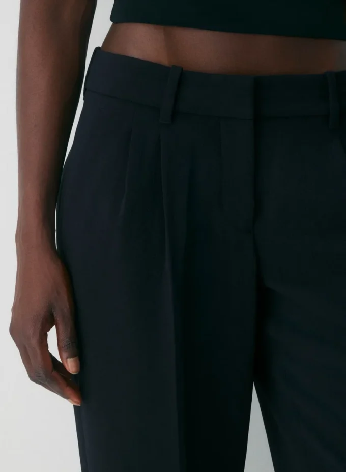 Pantalon Effortless Pant™ Curve-Fit taille basse – Crepette™