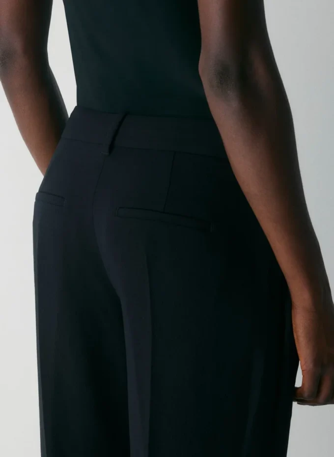 Pantalon Effortless Pant™ Curve-Fit taille basse – Crepette™