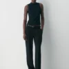 Pantalon Effortless Pant™ Curve-Fit taille basse – Crepette™