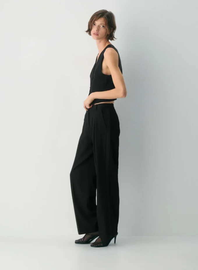 Pantalon en laine Astaire