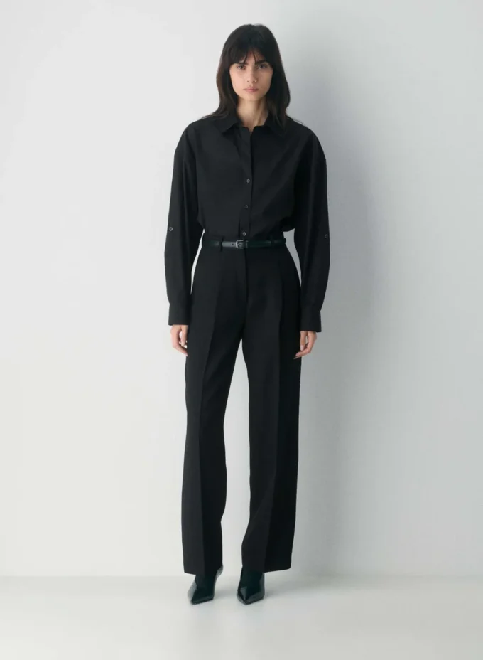 Pantalon en laine Tonic