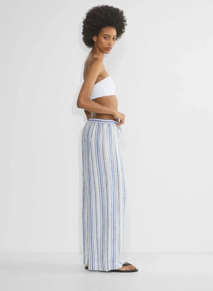 Pantalon en lin New Globetrot