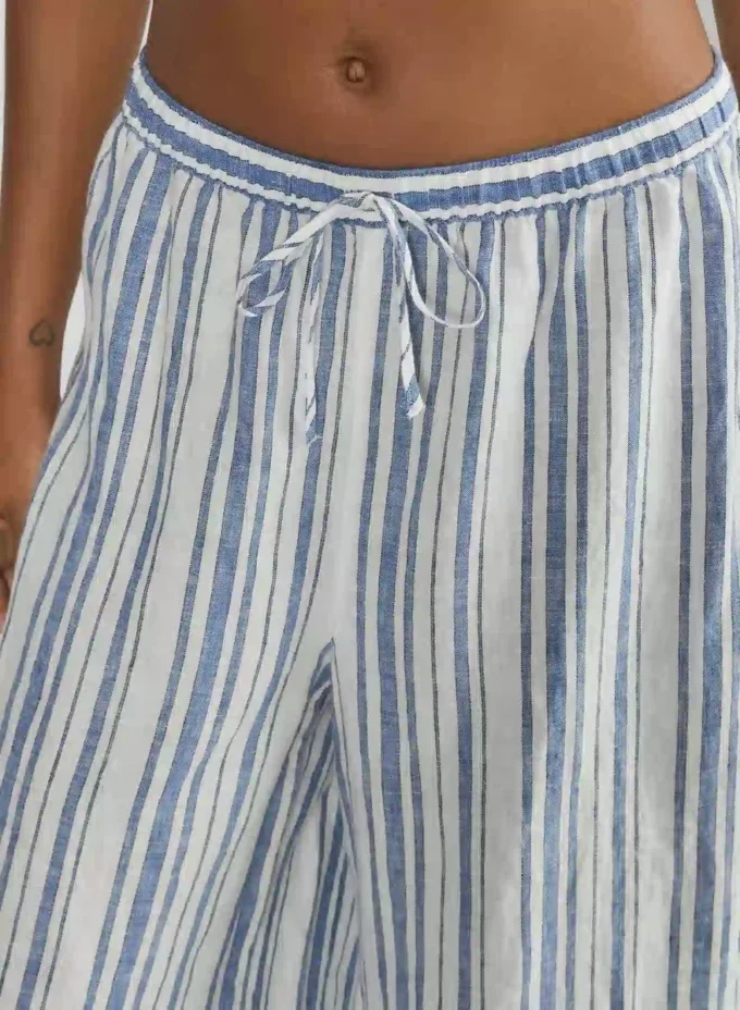 Pantalon en lin New Globetrot