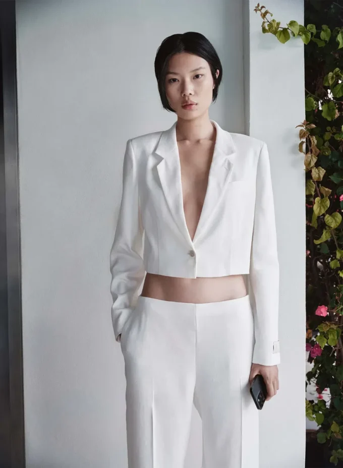 Pantalon en lin Parity