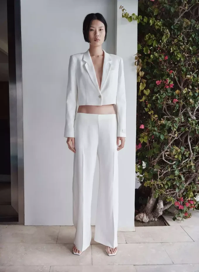 Pantalon en lin Parity