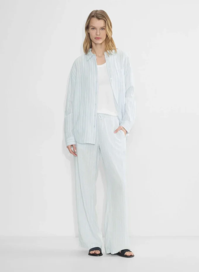 Pantalon en lin Sontag