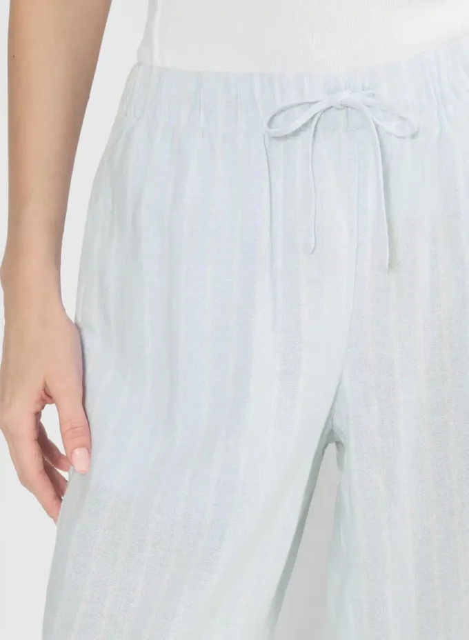 Pantalon en lin Sontag