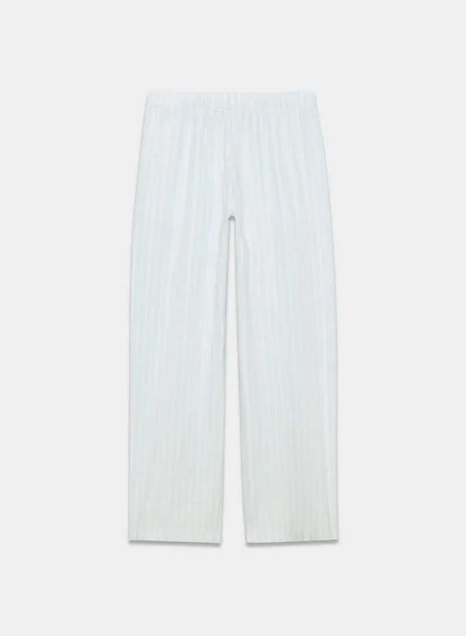 Pantalon en lin Sontag