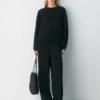 Pantalon en satin Archer