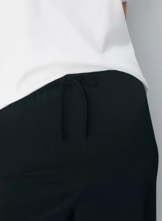 Pantalon en satin Archer