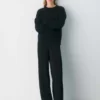 Pantalon en satin Archer