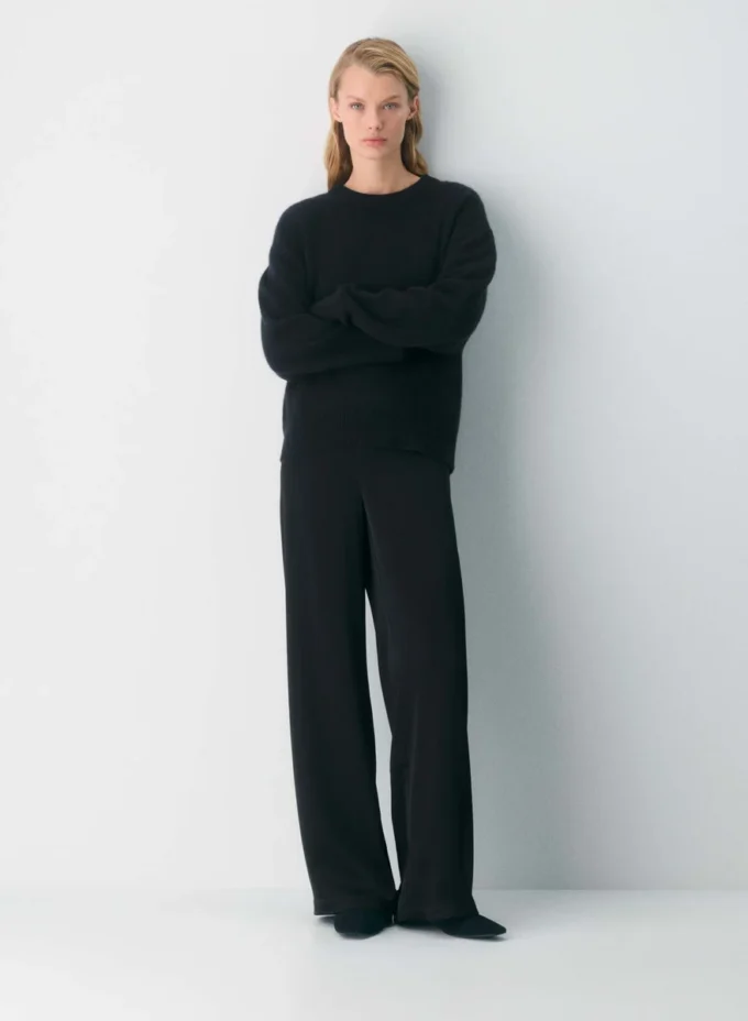 Pantalon en satin Archer