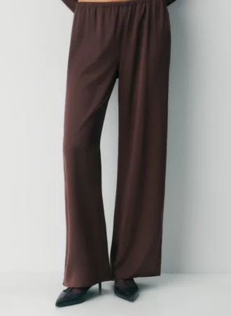 Pantalon en satin Vanitas