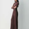Pantalon en satin Vanitas