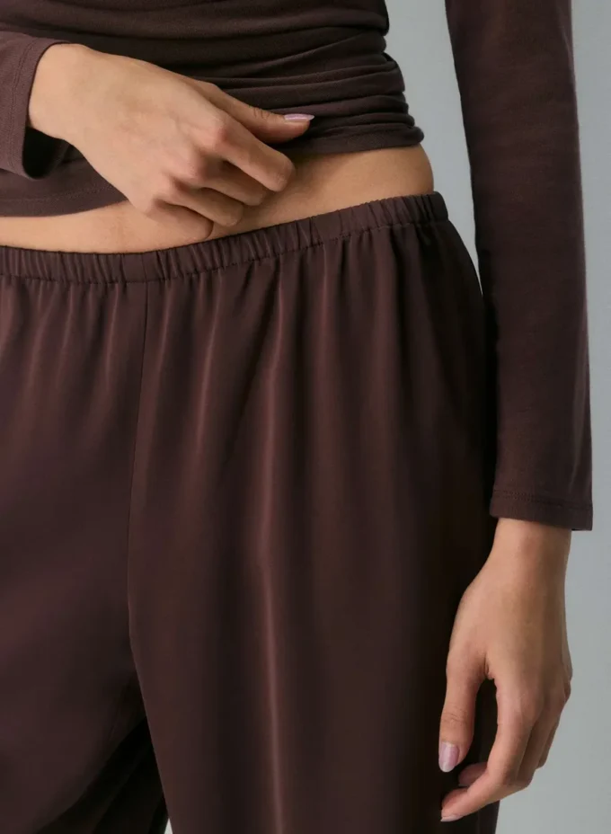 Pantalon en satin Vanitas