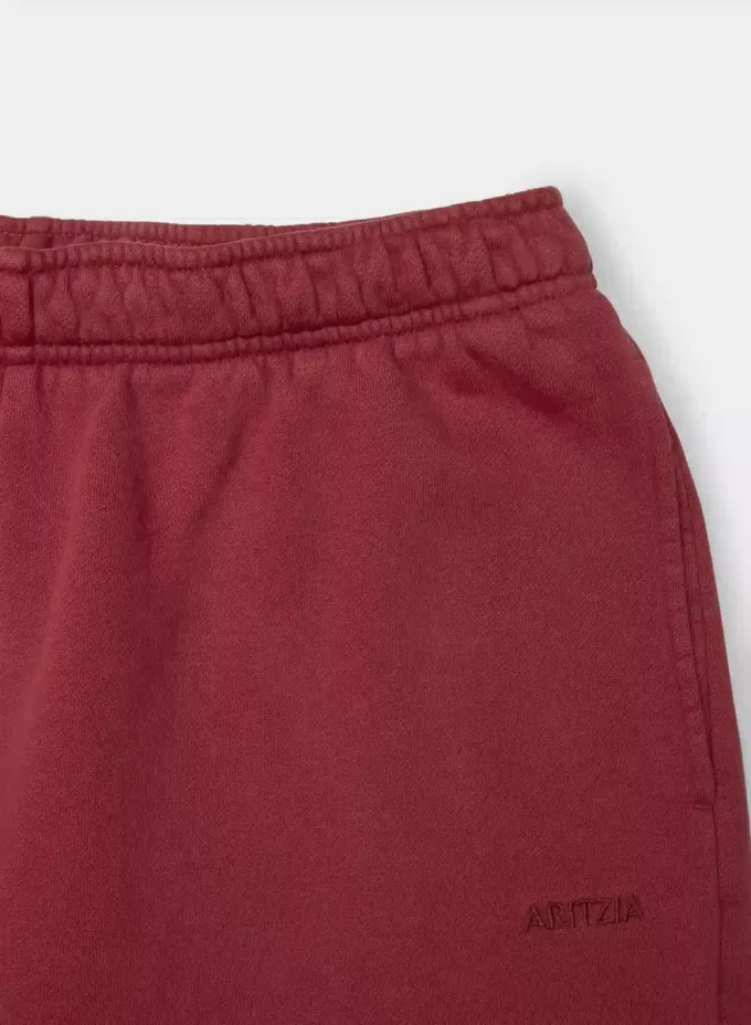 Pantalon palazzo oversize en molleton confortable à taille basse