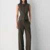 Pantalon taille basse Seville – Twill