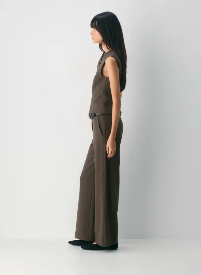 Pantalon taille basse Seville – Twill