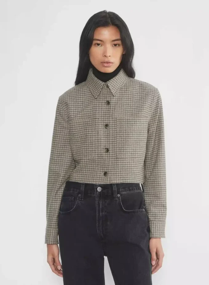 Petite veste courte – Laine de précision
