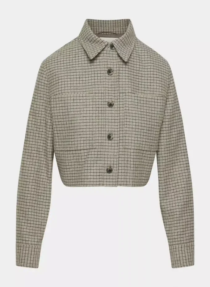 Petite veste courte – Laine de précision