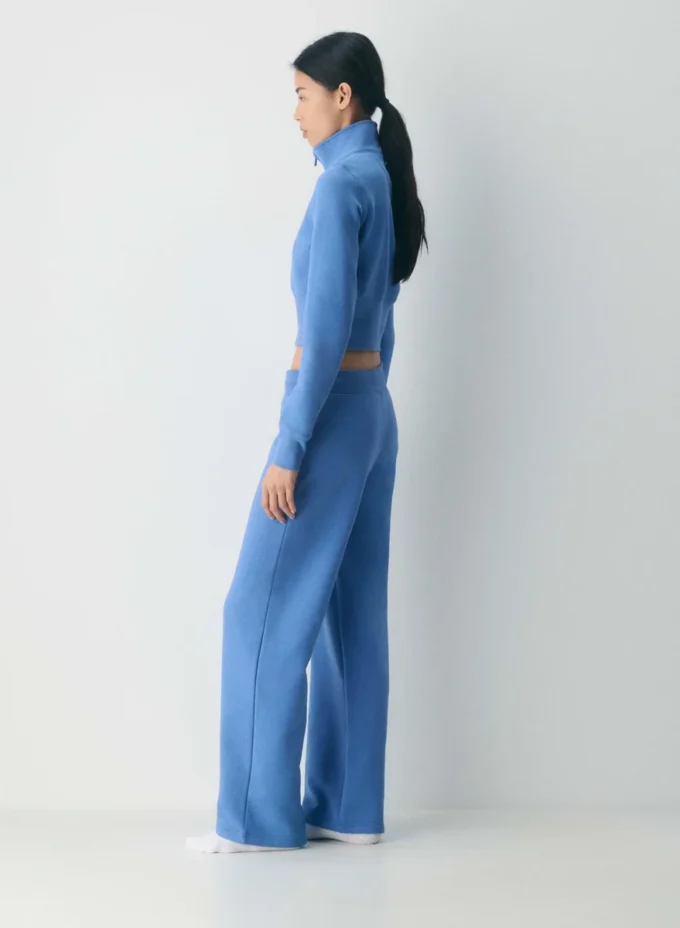 Polaire Cozy Sweatfleece Snug Hi-rib 1/2 Zip Mockneck