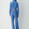 Polaire Cozy Sweatfleece Snug Hi-rib 1/2 Zip Mockneck